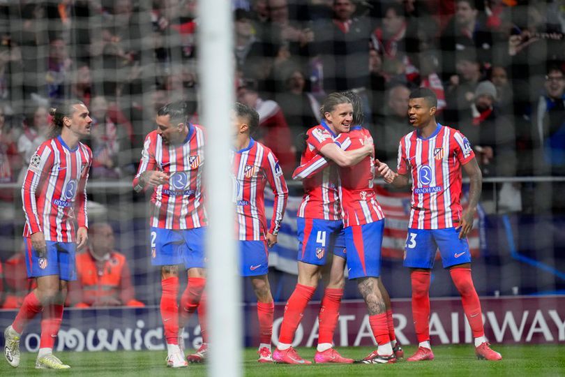 Conor Gallagher saat bermain di Atletico Madrid