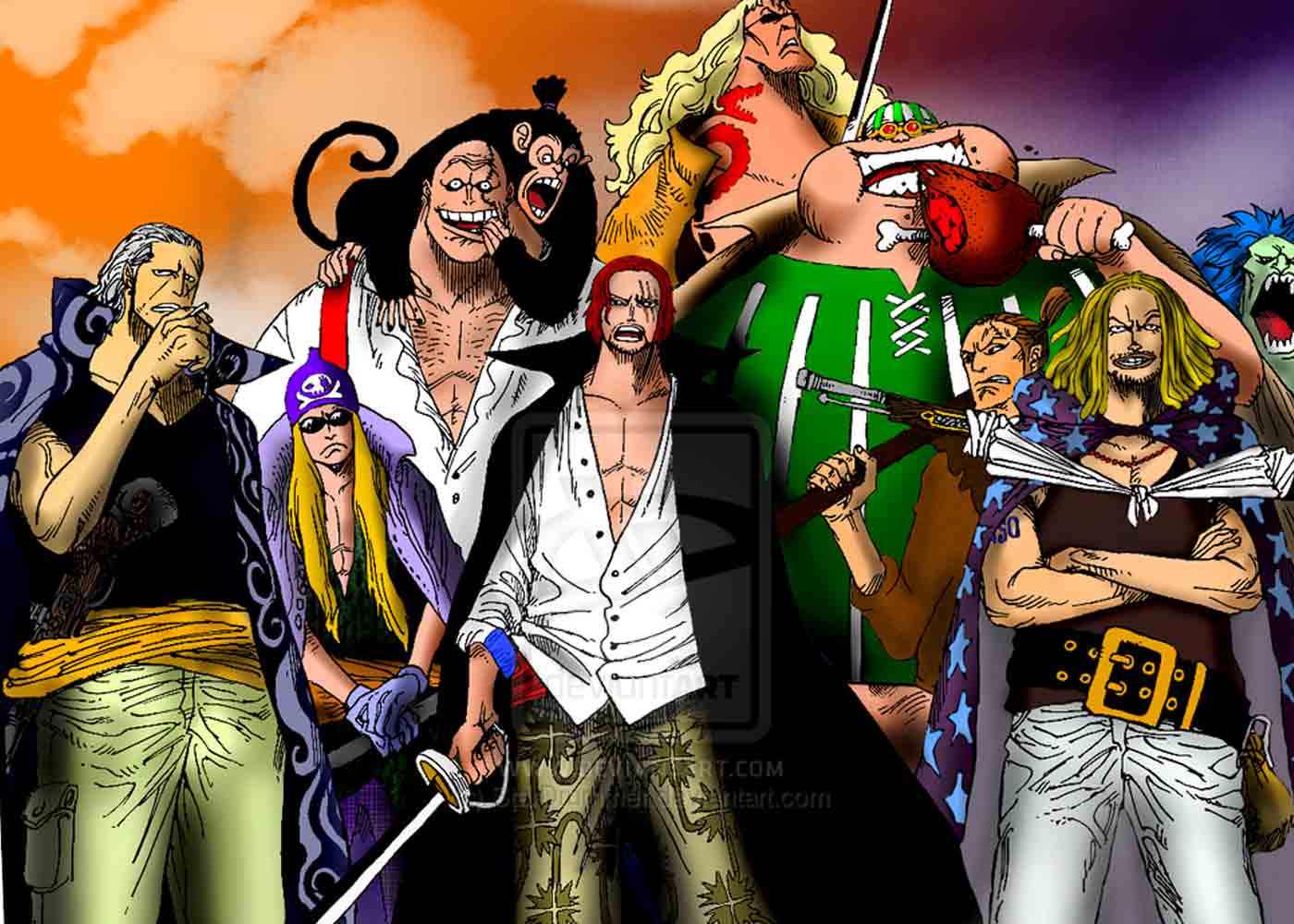 Shanks dan kru