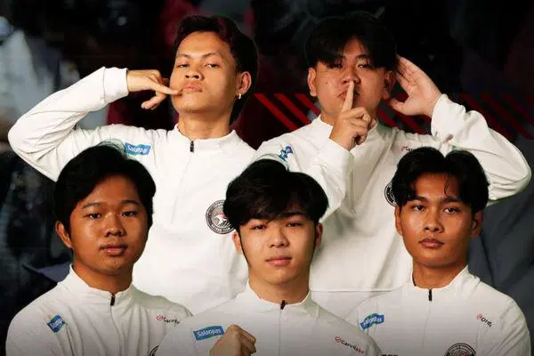 Foto Timnas Indonesia di IESF MLBB Men 2025