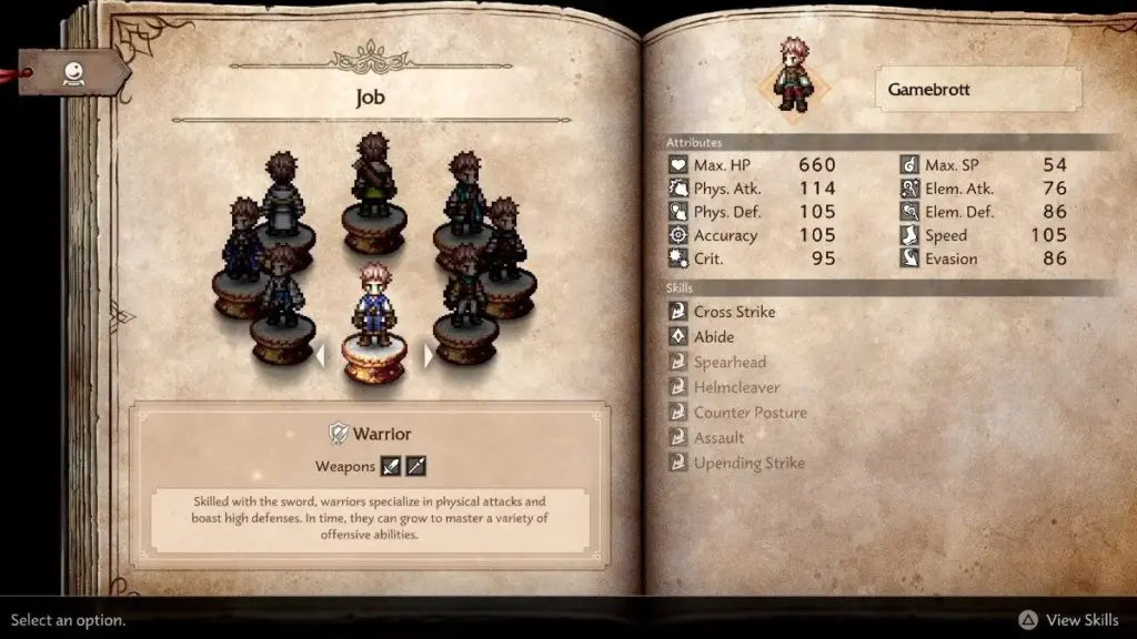 Efek Skill Ultimate Octopath Traveler 0