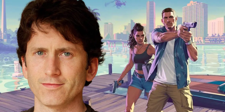 Todd Howard dan Logo GTA VI serta TES VI