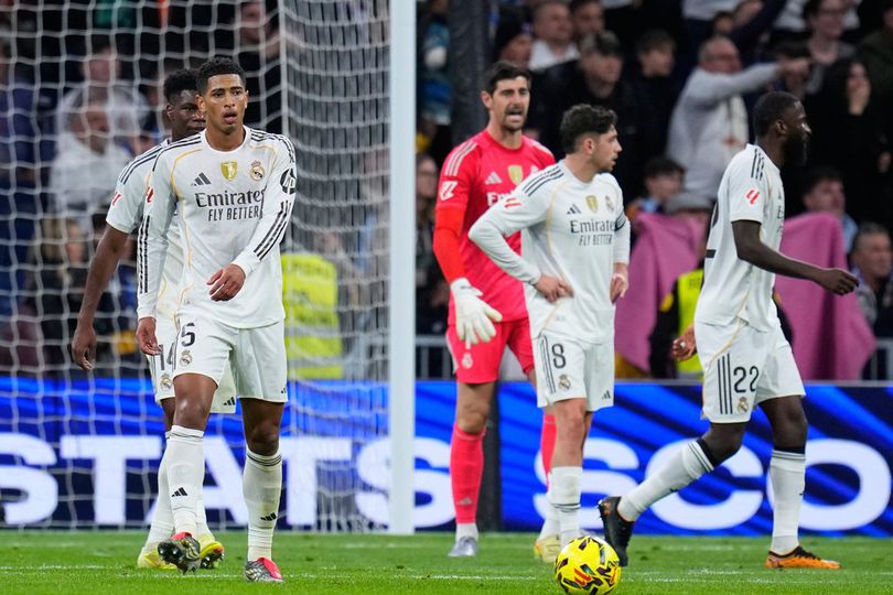 Aksi Real Madrid di Santiago Bernabeu