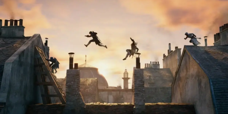 Ilustrasi Parkour Assassin's Creed
