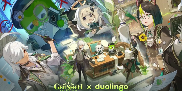 Genshin Impact dan Duolingo