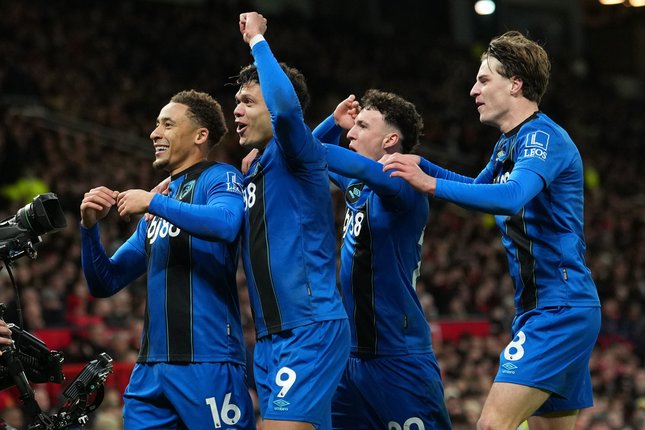 Selebrasi Gol Bournemouth