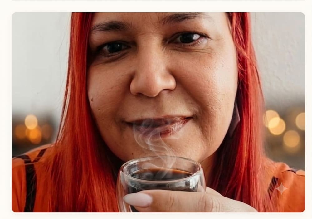 E no fim, não era sobre o café.