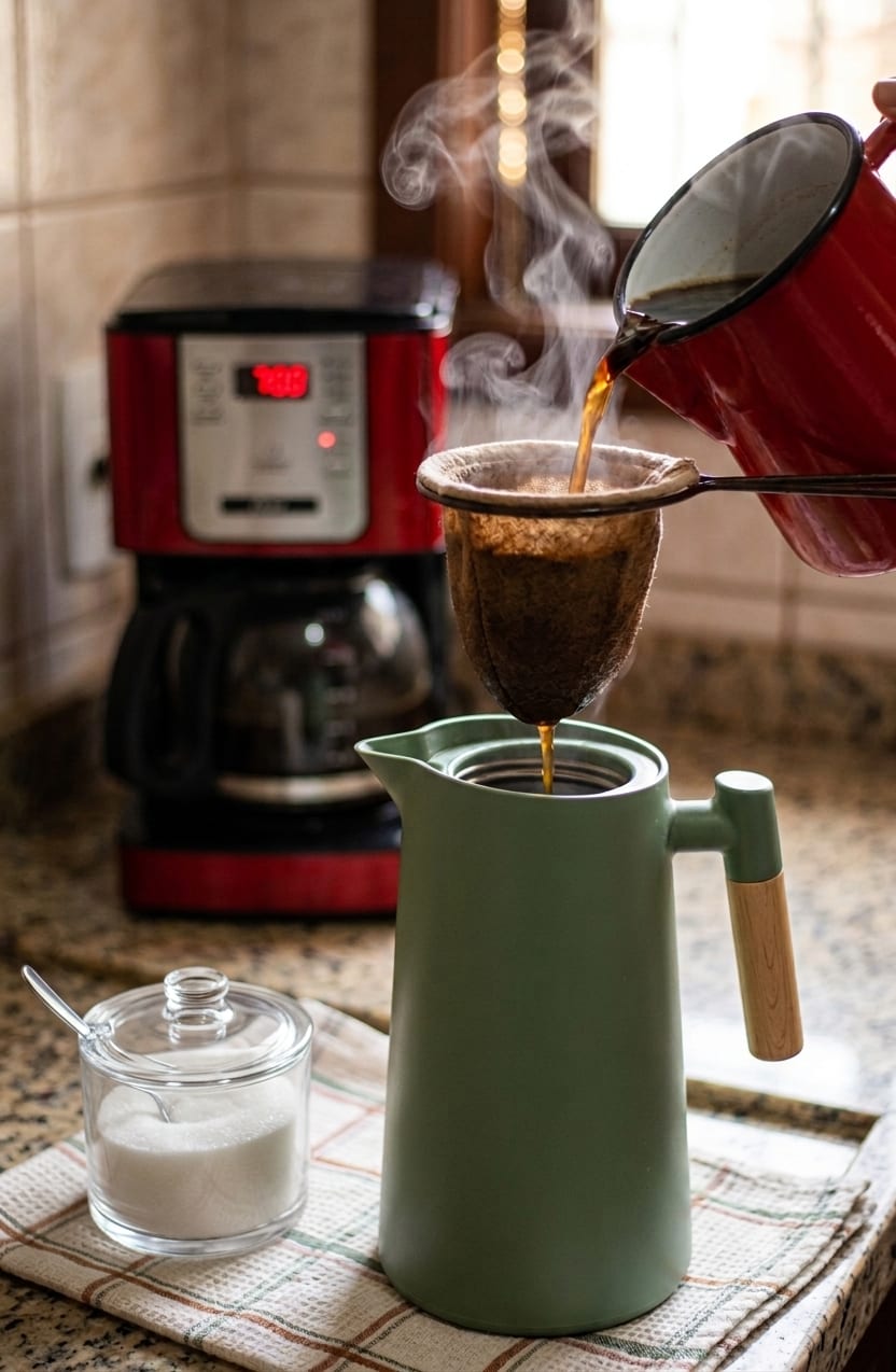 O café e o amor que ninguém pode me dar.