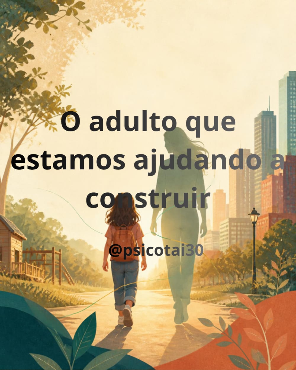 O adulto que estamos ajudando a construir