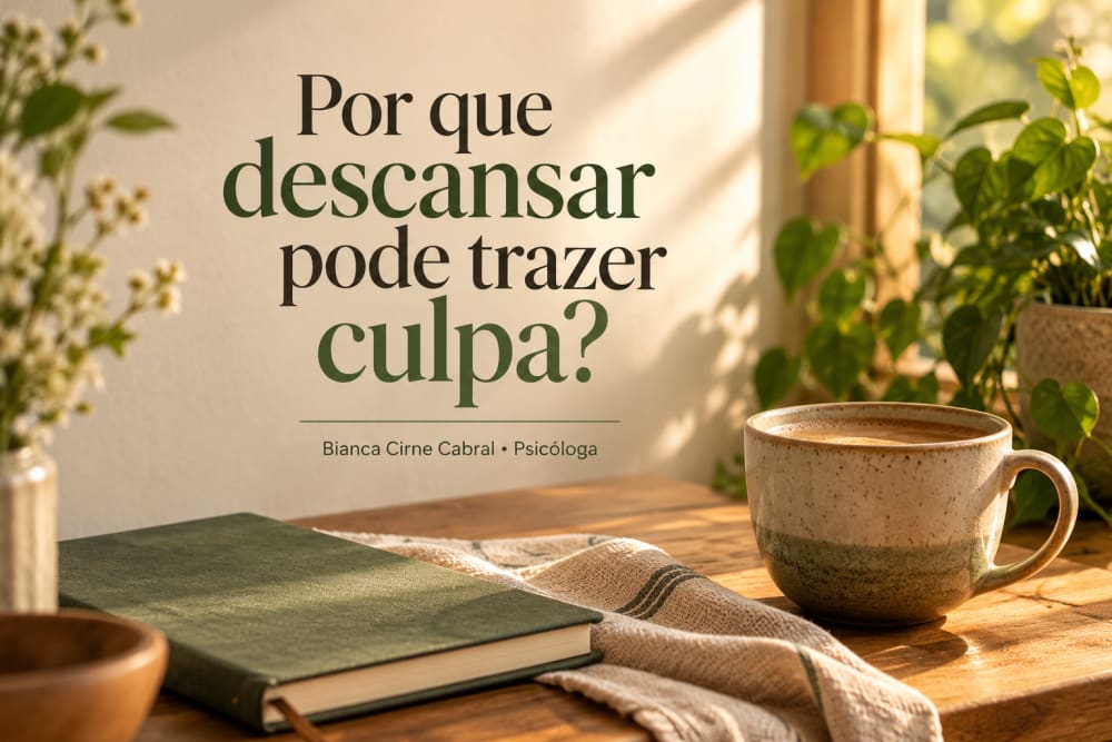 Por que descansar pode trazer culpa?