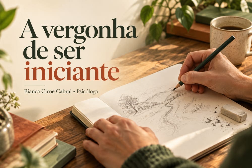 A vergonha de ser iniciante