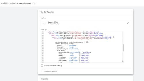 Comment tracker un formulaire Hubspot ?