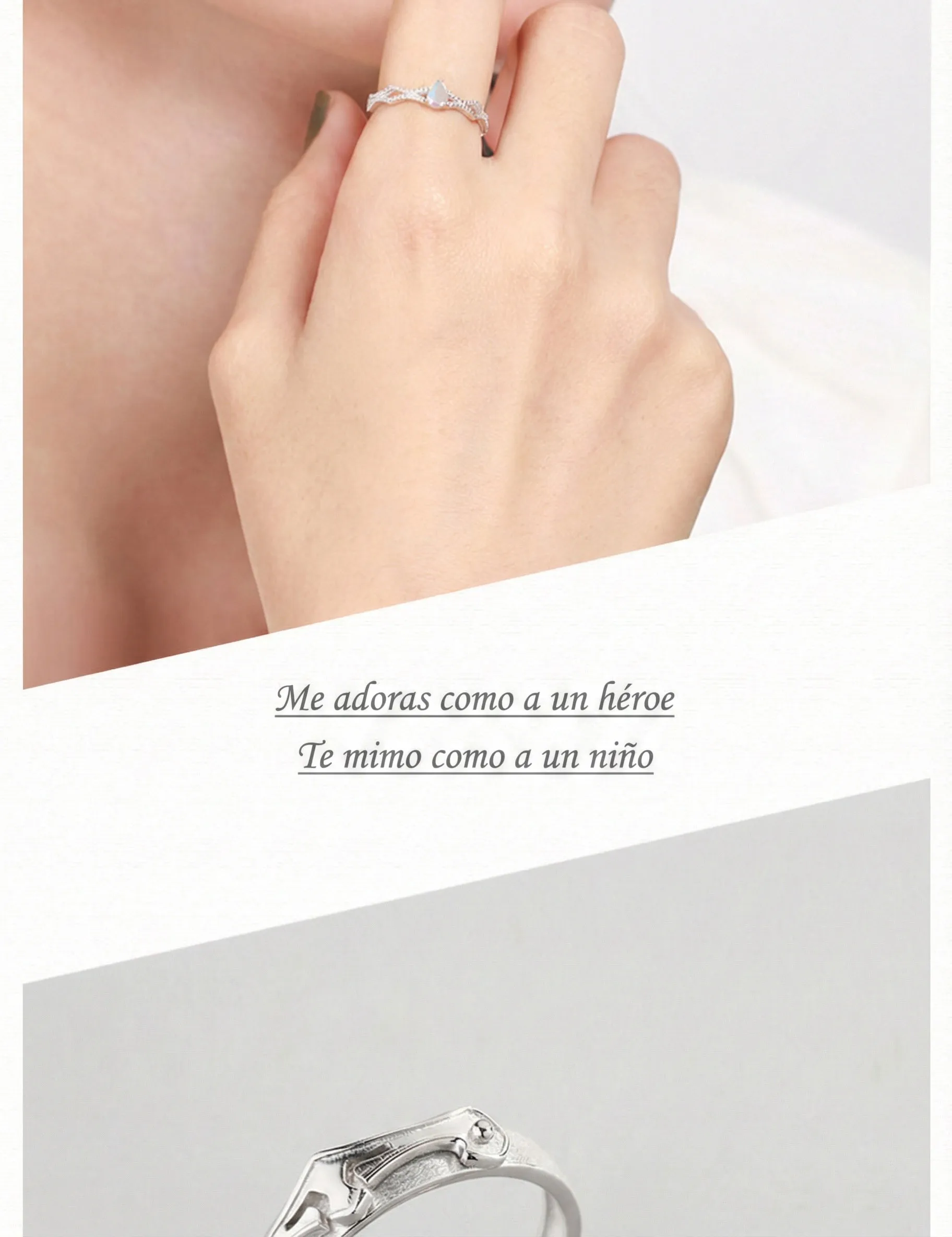 Majestuoso y Delicado: Anillo "Encanto de Cisne" con Brillo Sutil 5