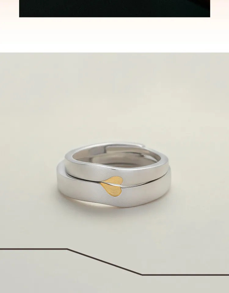 Set de Anillos "Long Distance Love" 5