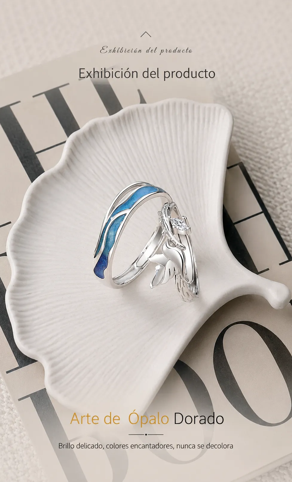 Anillos de Pareja “Alas del Océano” 4