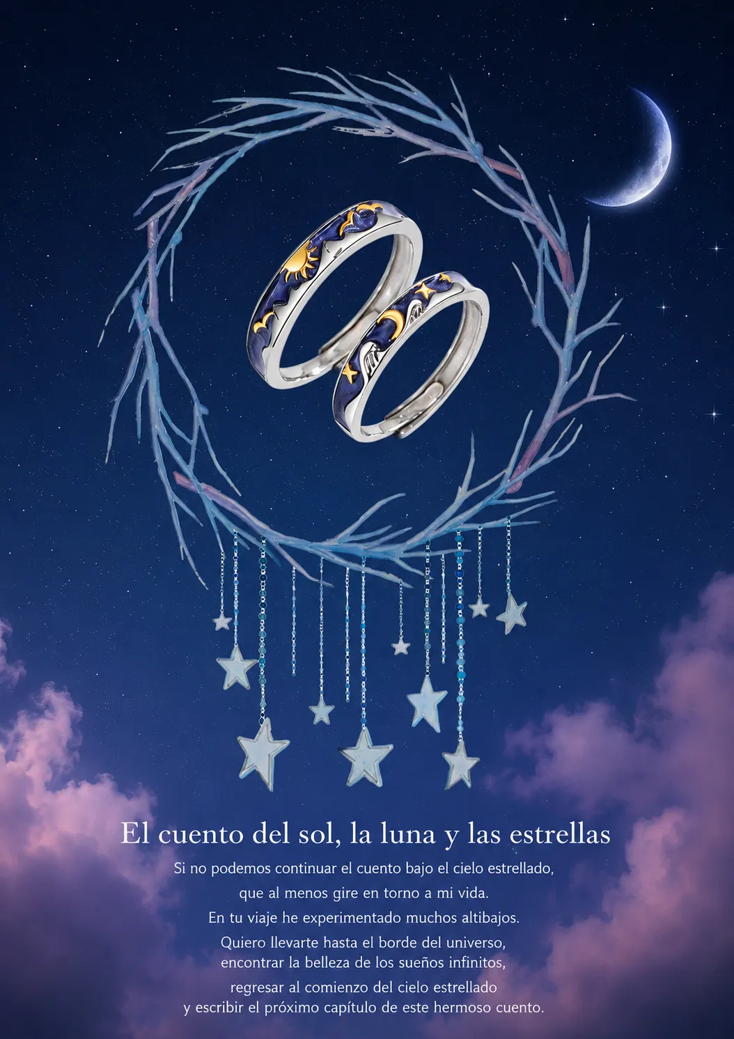 Anillos "Bajo el Mismo Cielo" 8