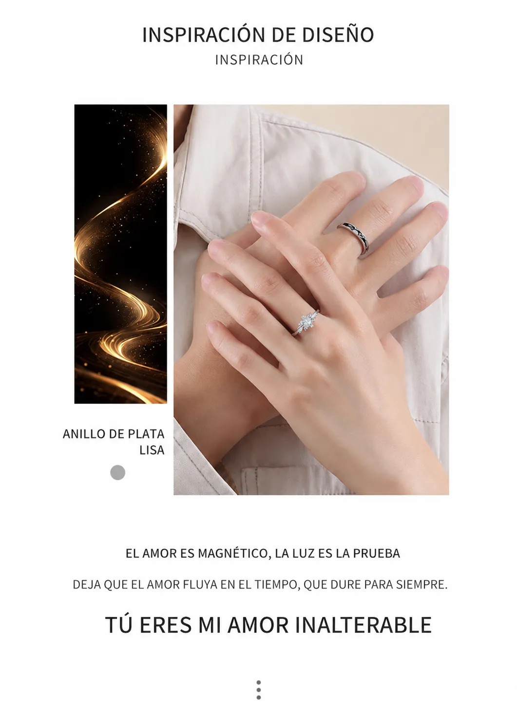 🌗 Anillos de Pareja "Eclipse Eterno" 2