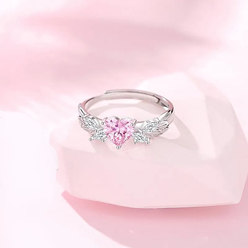 El Inicio de una Historia: Anillo de Amor a Primera Vista, plata 925