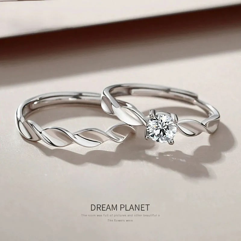 Anillos de Pareja "Destinos Cruzados"