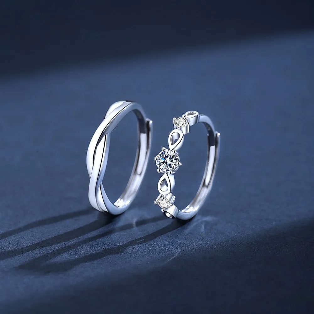 Amor imperial :Anillo de plata de ley S925