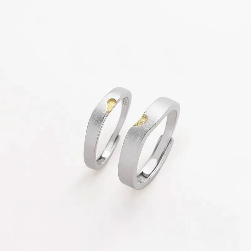 Set de Anillos "Long Distance Love" 2