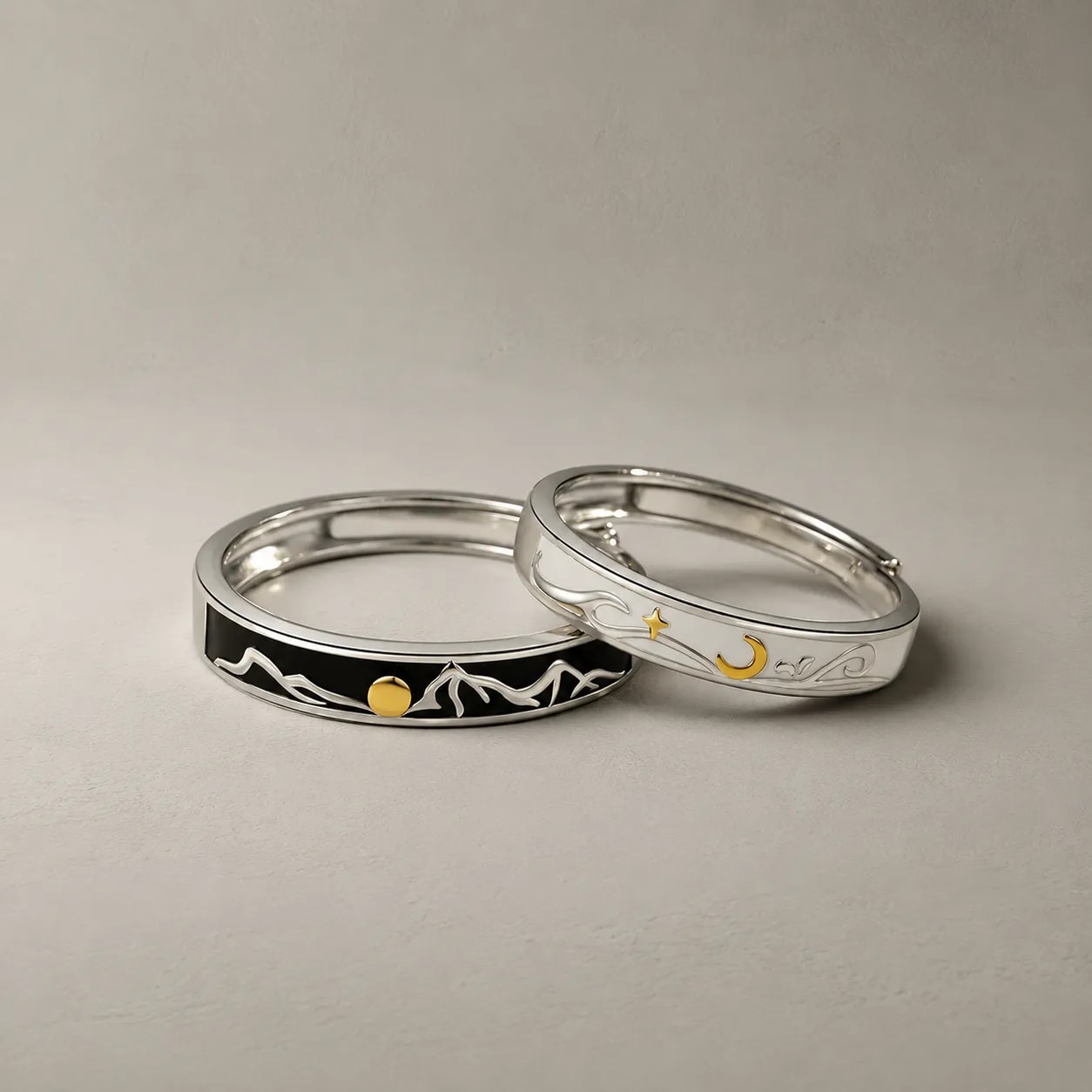 Contigo hasta el Amanecer - Anillos de pareja 3