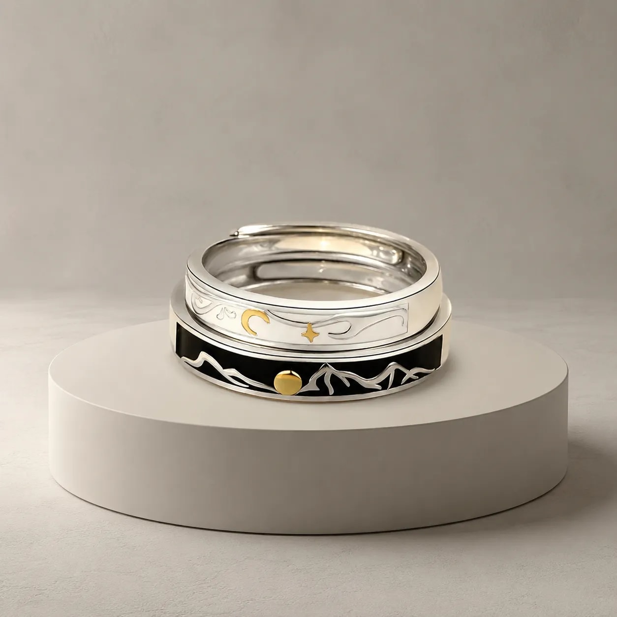 Contigo hasta el Amanecer - Anillos de pareja 5