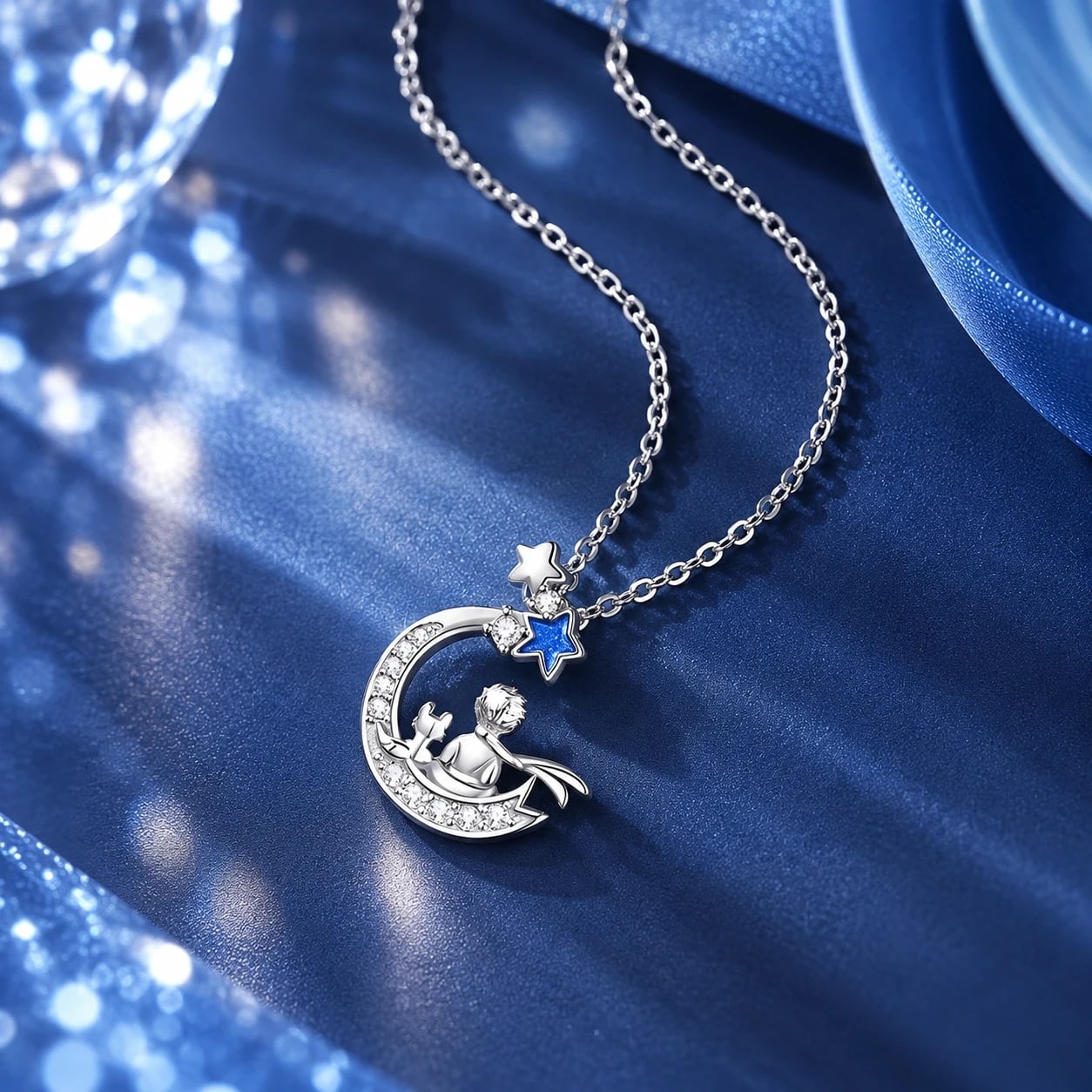 🌙 Collar Pequeño Príncipe 3
