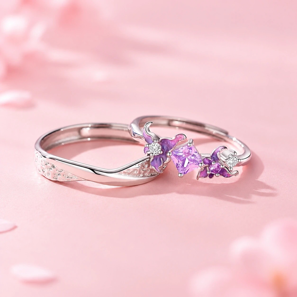 💜 Pulsera Flor de Amatista 3