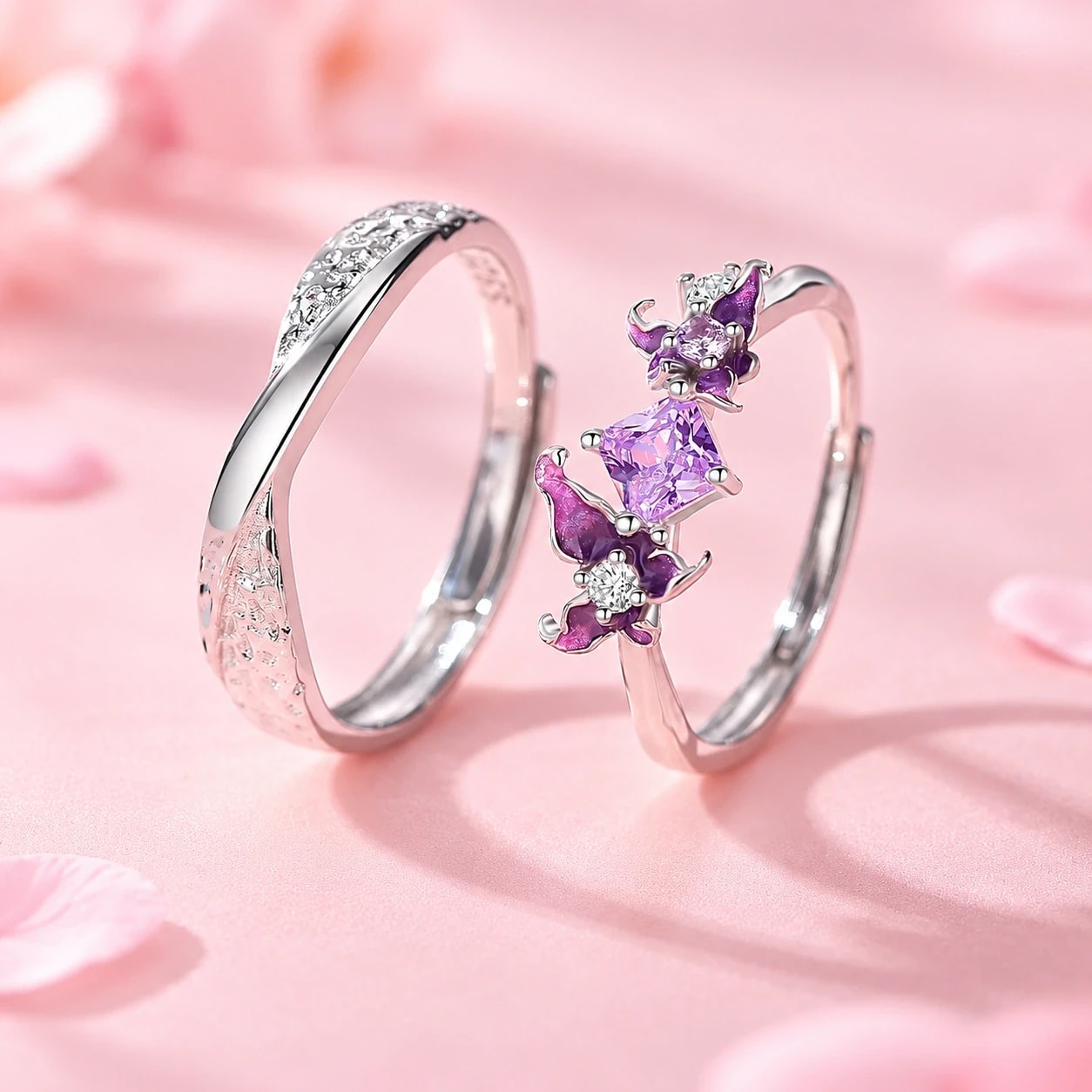 💜 Pulsera Flor de Amatista 1