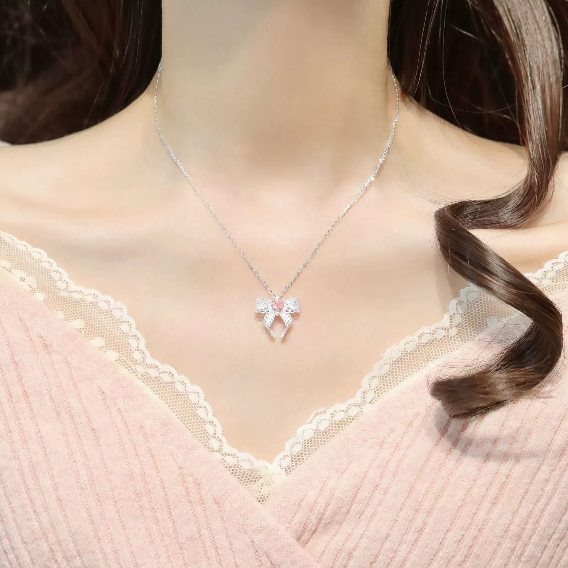 🎀 Collar Lazo de Amor 3