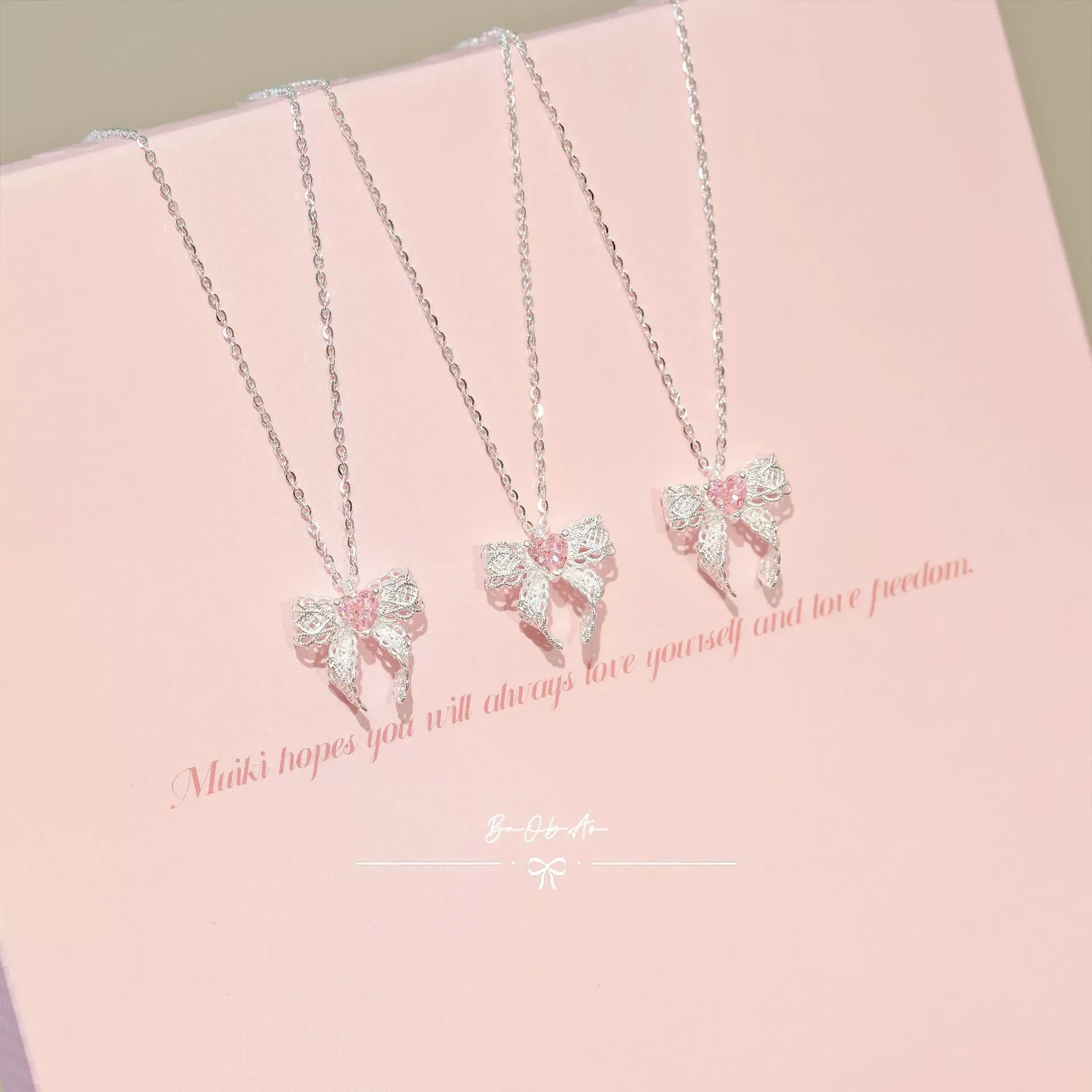 🎀 Collar Lazo de Amor 6