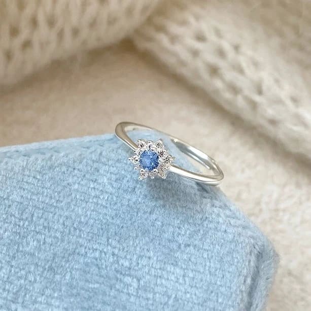 Anillo Aurora Celeste 💎 1