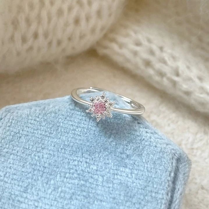 Anillo Rosa de Aurora 💗 1