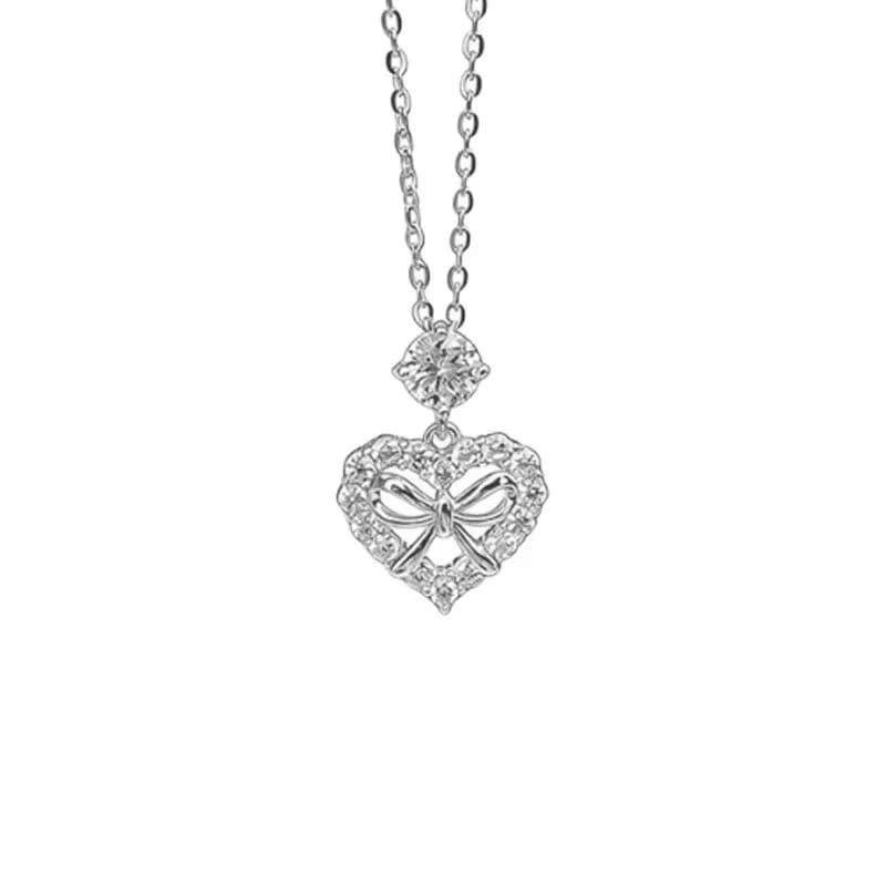 Collar Corazón de Moño 2
