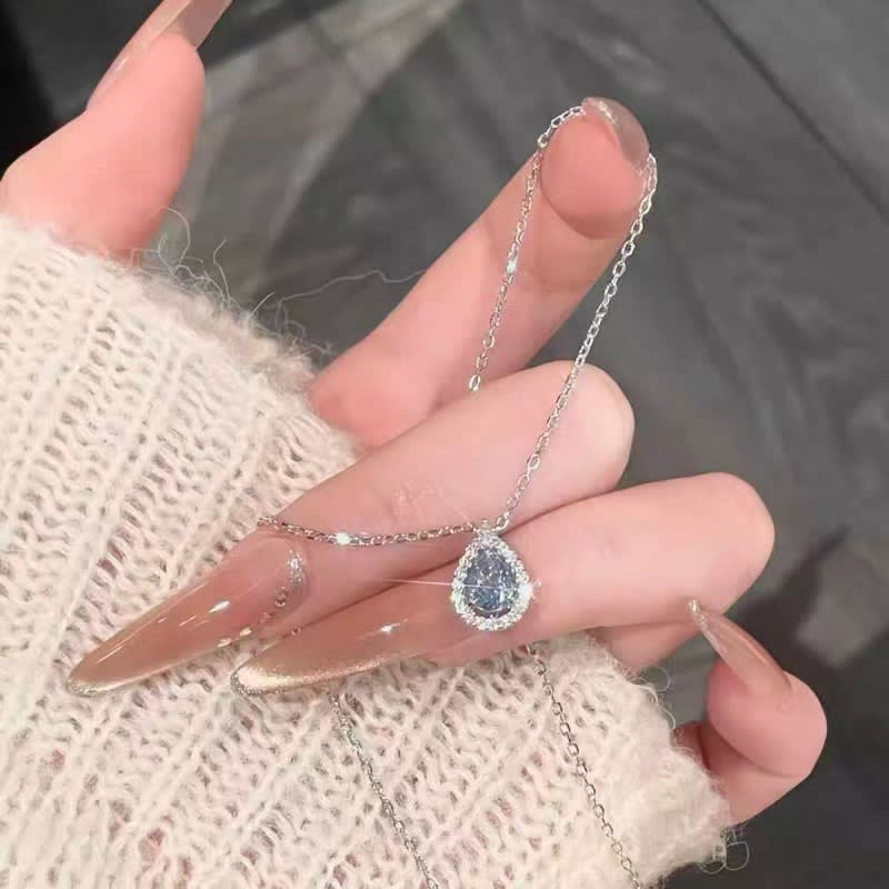 Collar Gota de Cristal 1