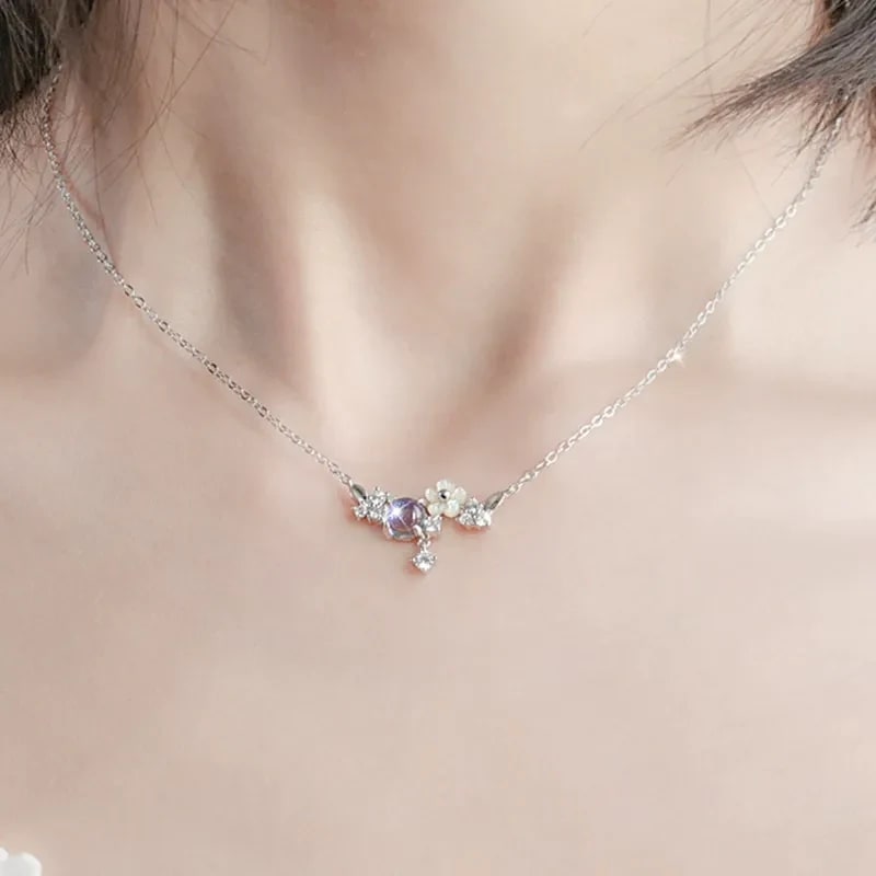 Collar Aurora Celeste 2