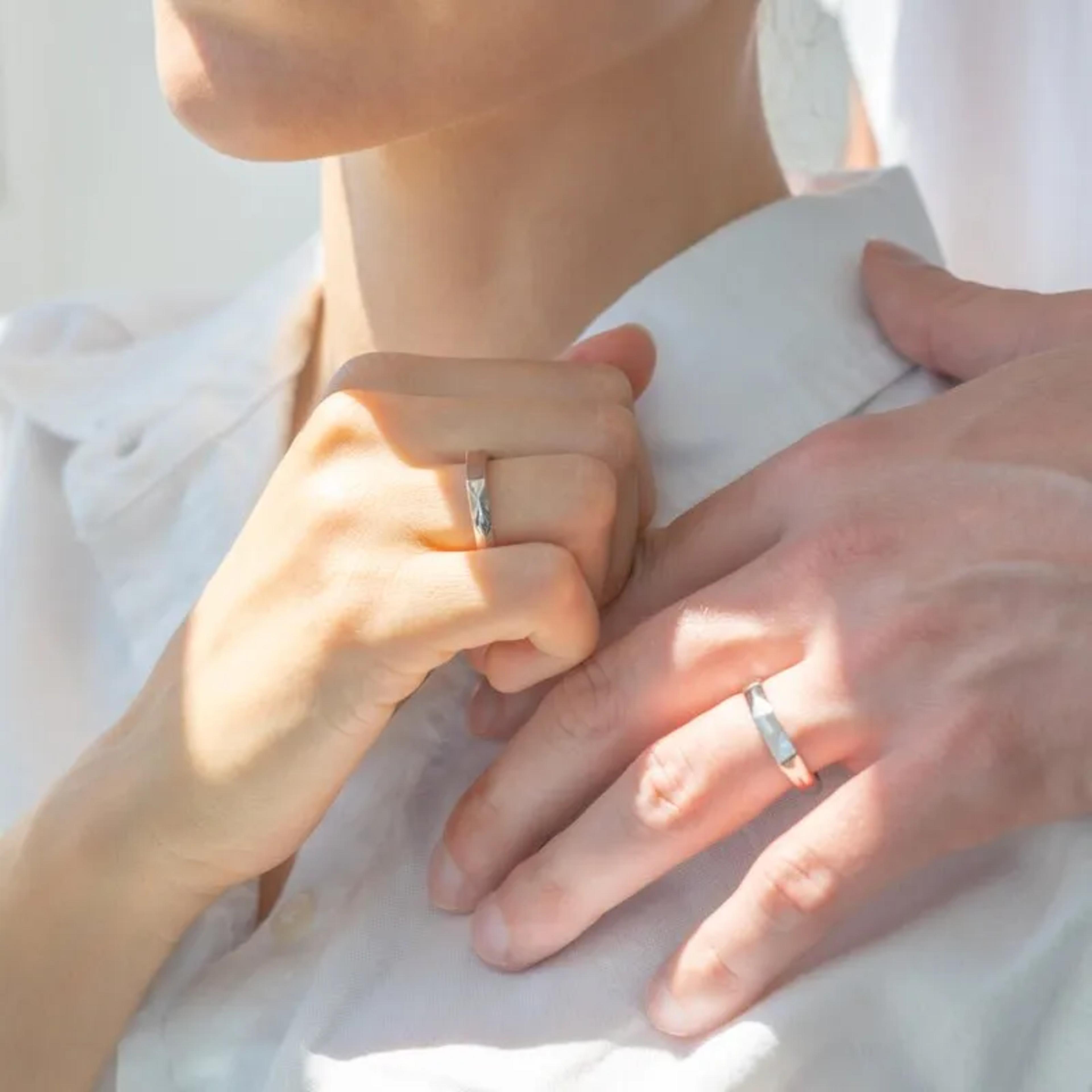 PROYECCION DE AMOR: ANILLO DE PLATA 925 CON MENSAJE OCULTO PARA ELLA Y ÉL 5