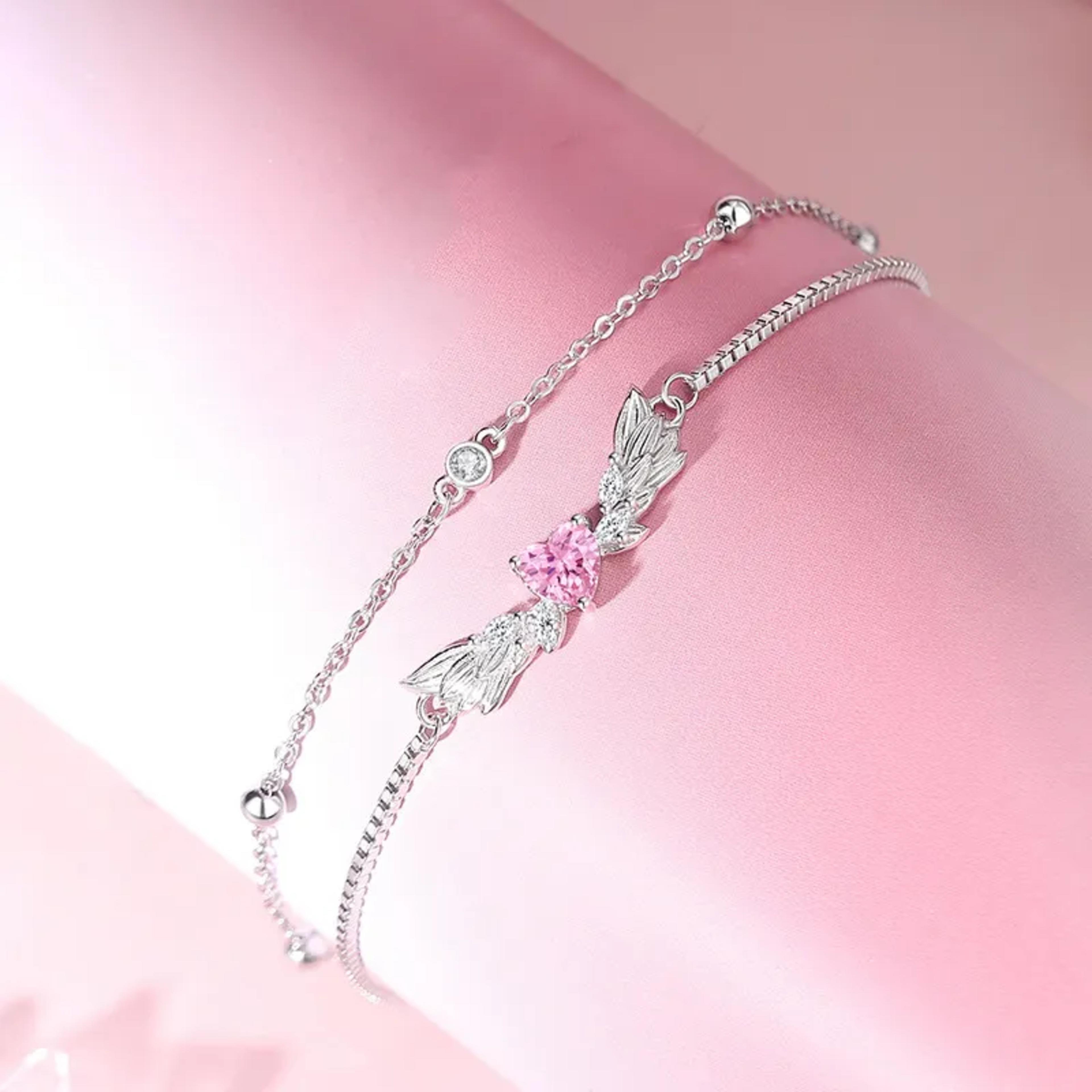 Pulseras Alas de Amor Plata 925 2