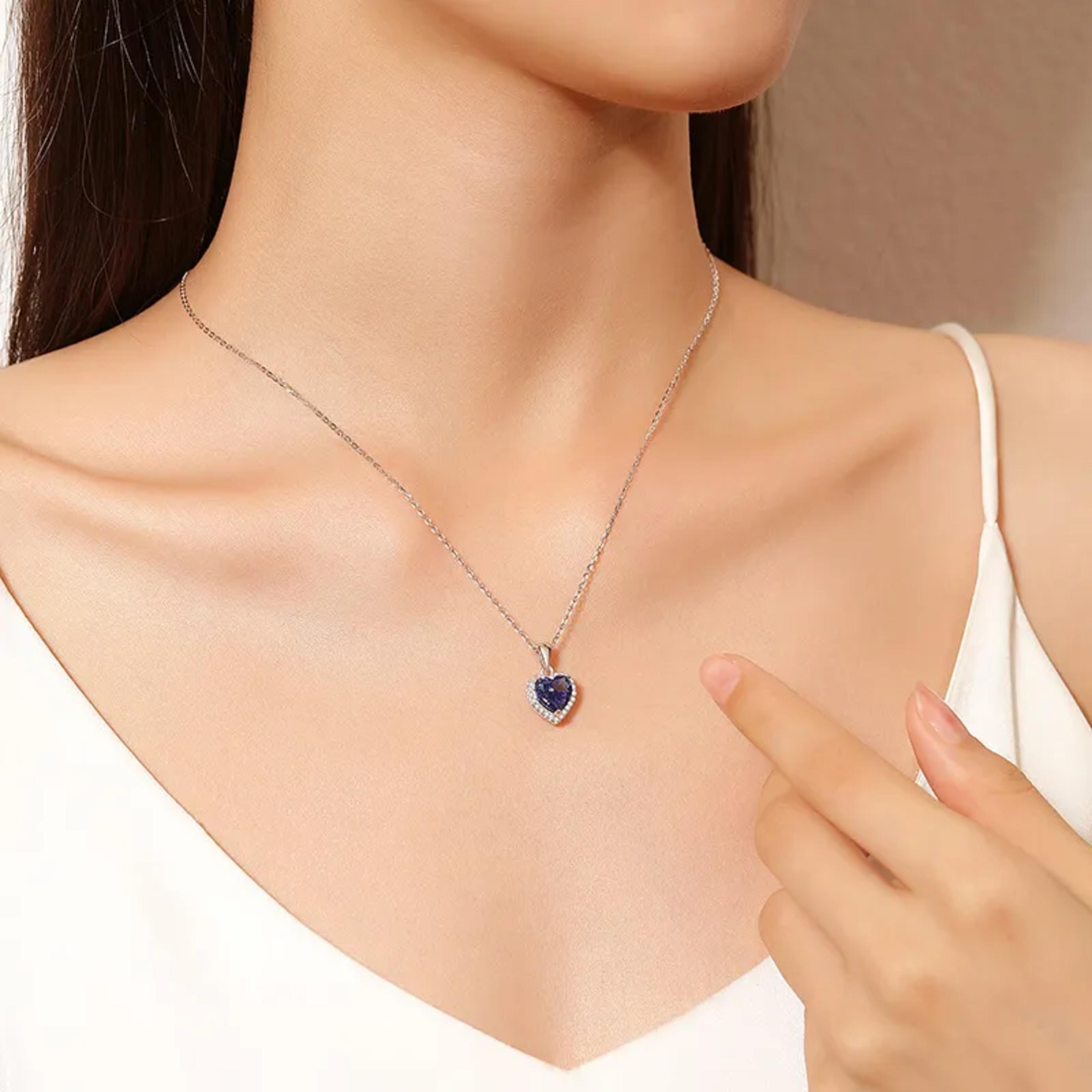 Collar Corazón Celestial – Amor Infinito 3
