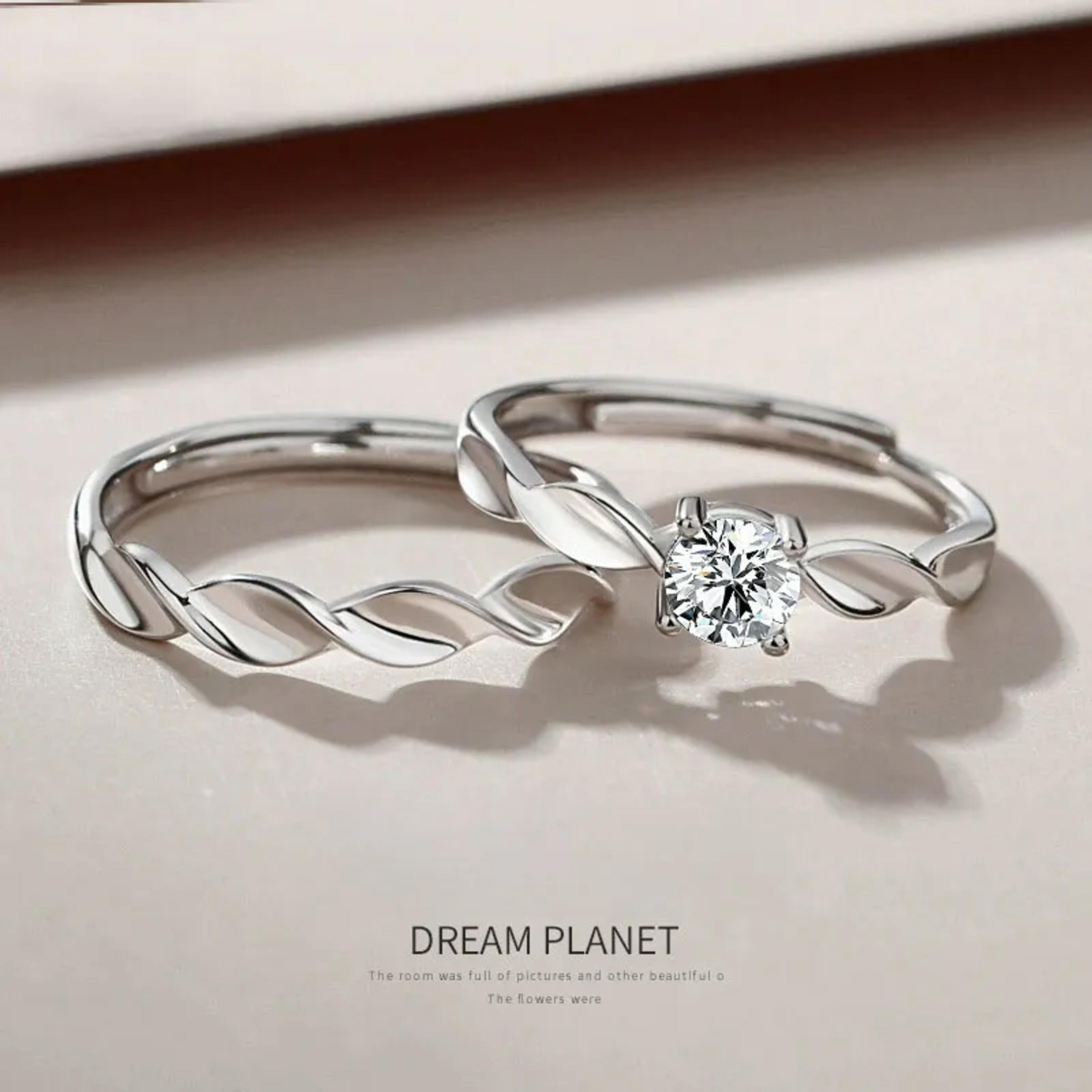 Anillos de Pareja "Destinos Cruzados" 1