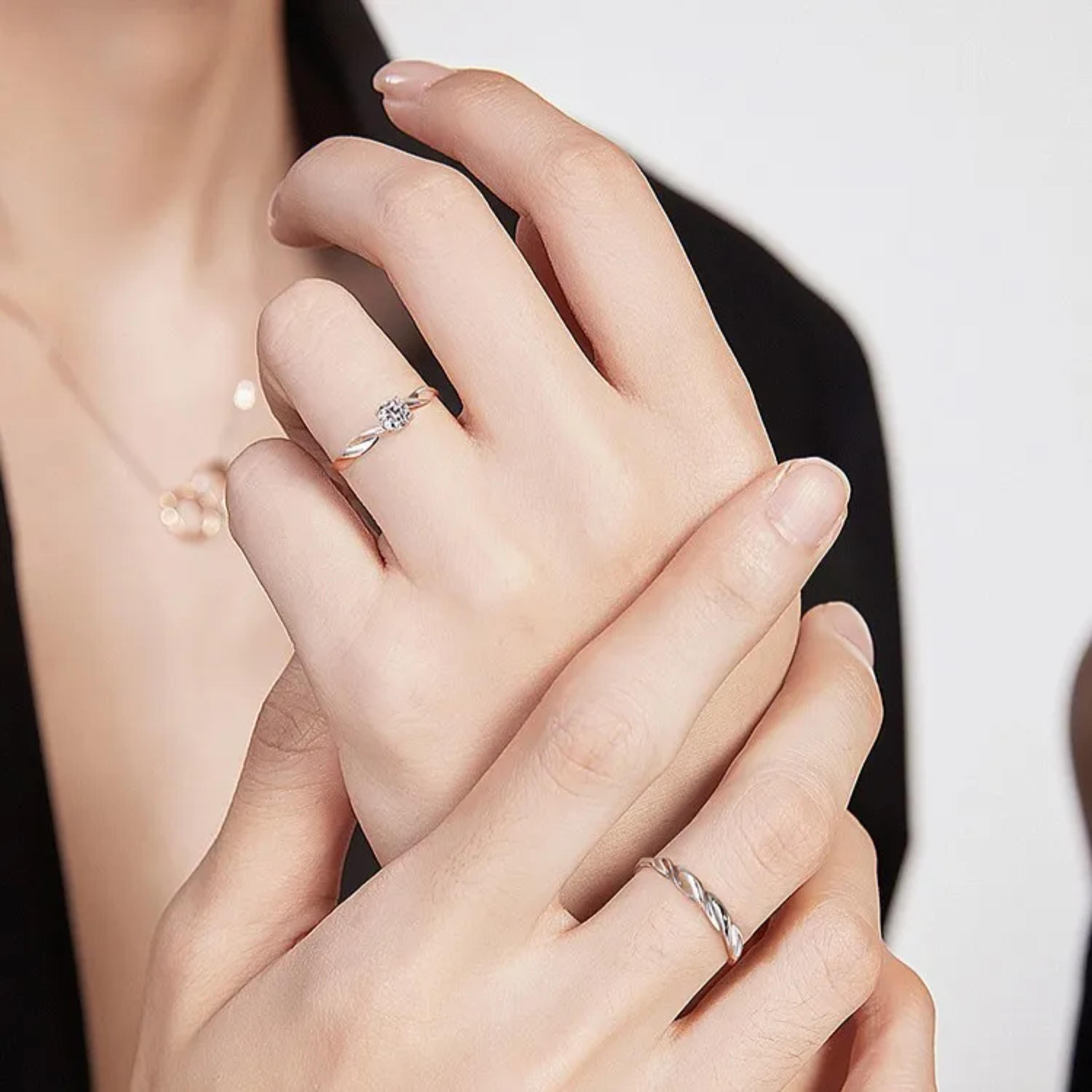 Anillos de Pareja "Destinos Cruzados" 2