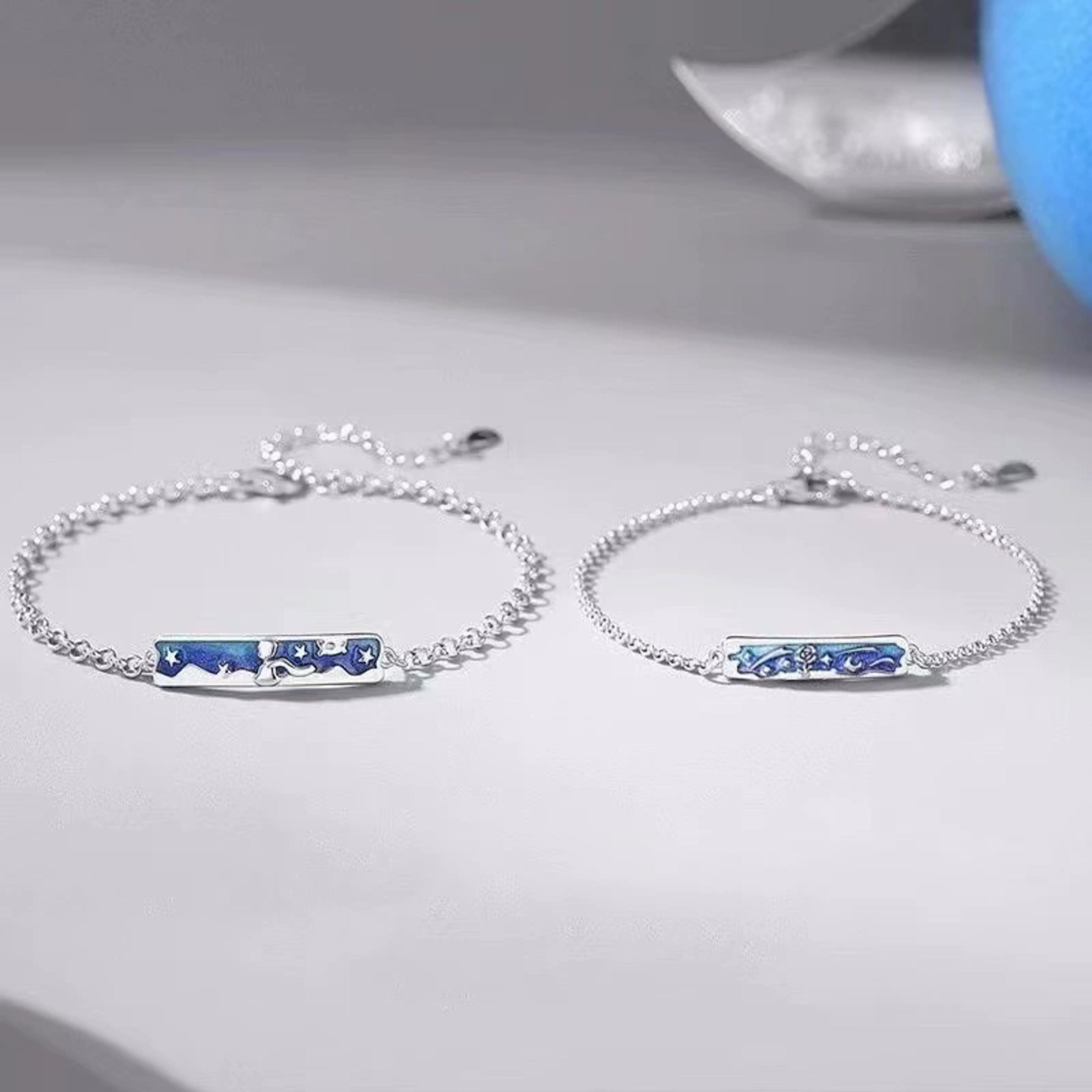 Pack Pulseras para Pareja "Bajo la Misma Estrella" - Edición El Principito 1