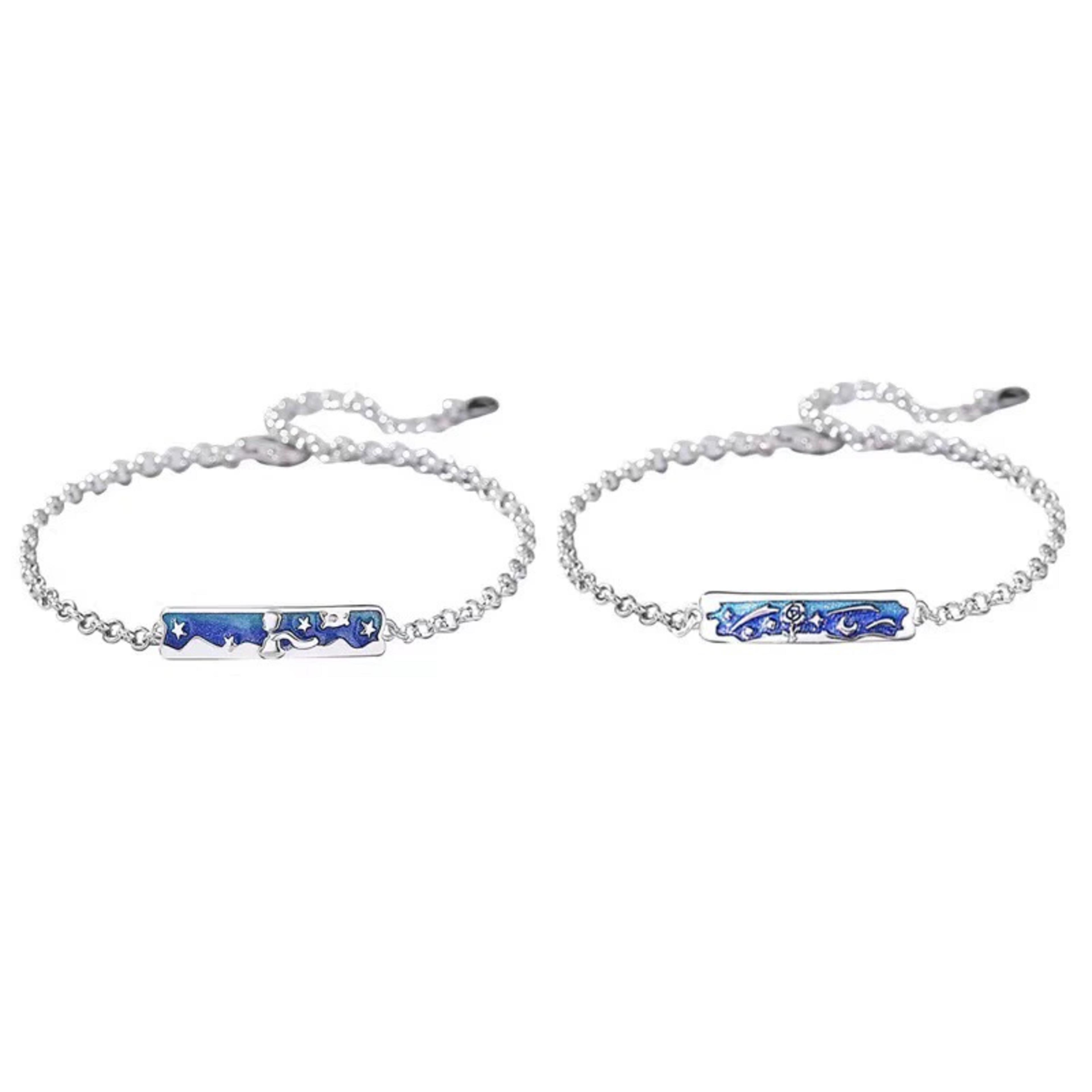 Pack Pulseras para Pareja "Bajo la Misma Estrella" - Edición El Principito 5