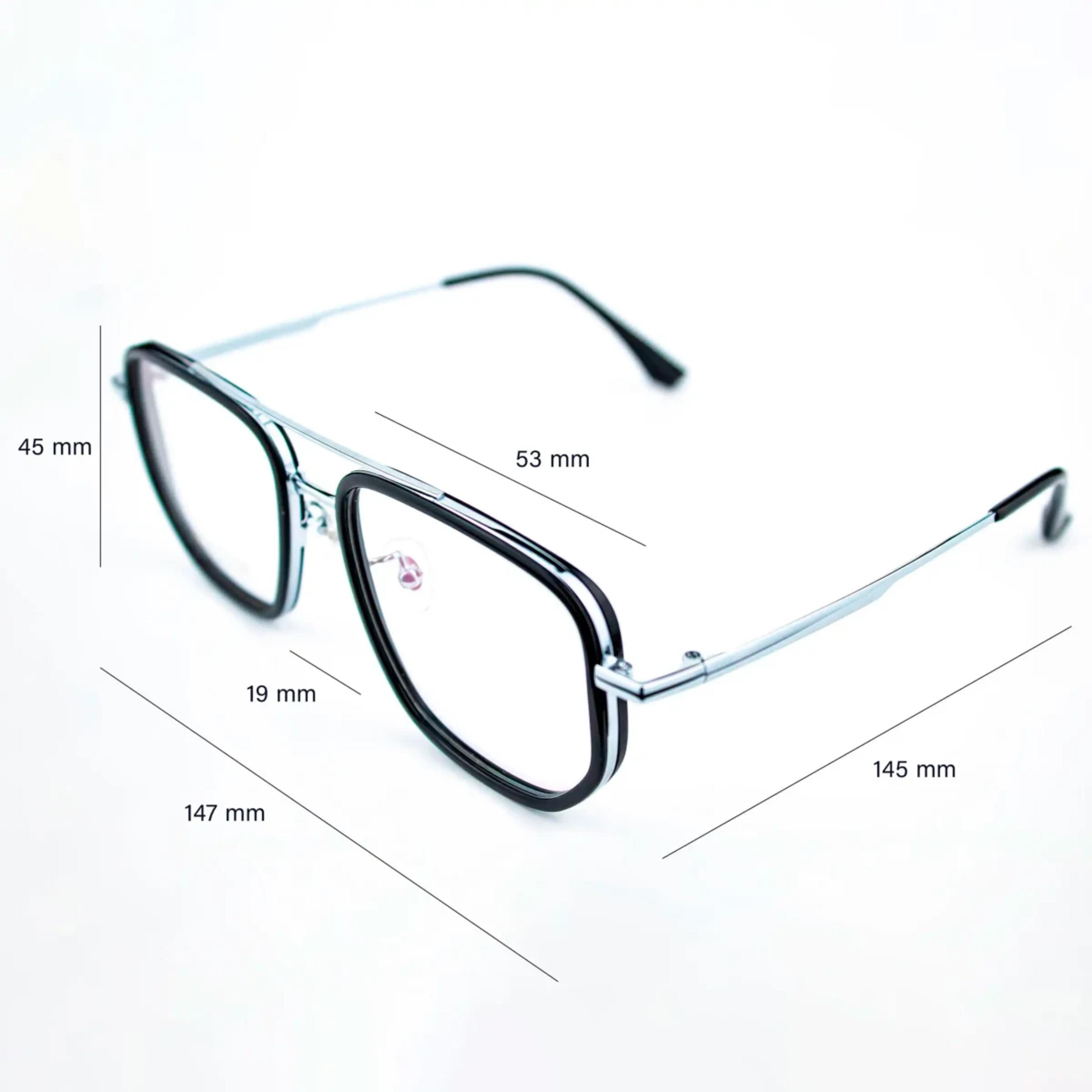 Aryan Black/Silver - Titanium 5