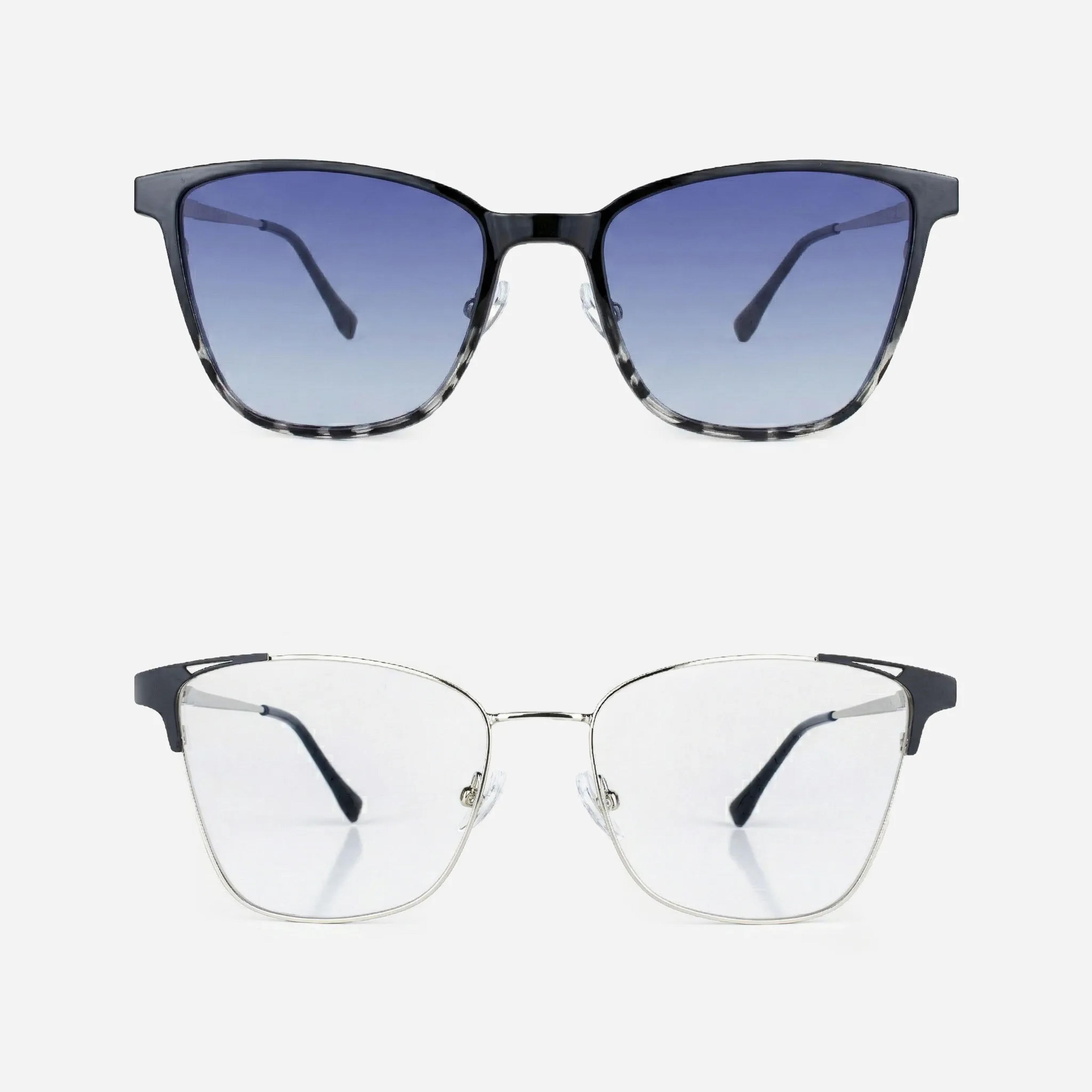Darcy Black-Silver/Doble uso
