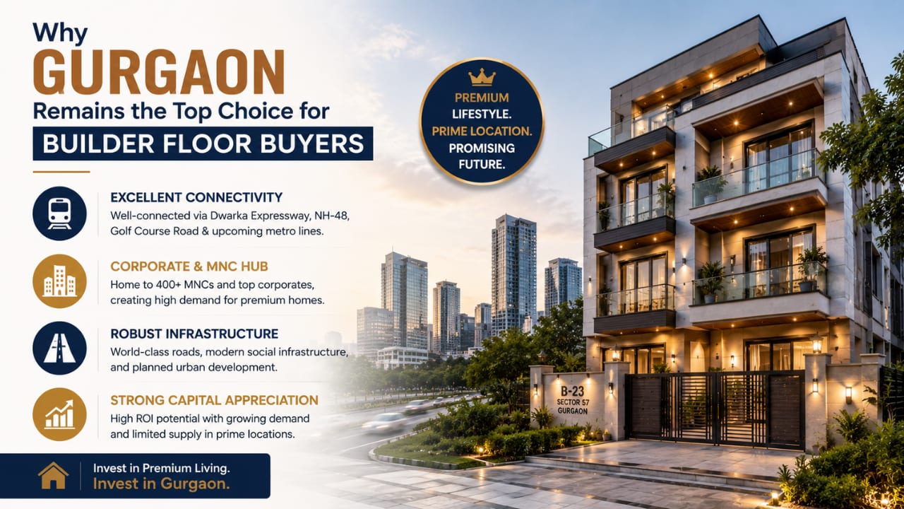 Builder Floor in Gurgaon