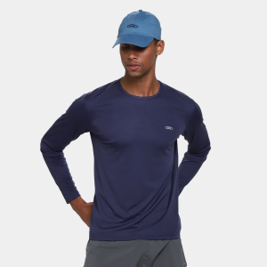 Camiseta Olympikus Essential Manga Longa