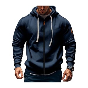 JMSUN Jaqueta Masculina de Manga