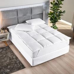 Pillow Top Protetor Colchão Cama