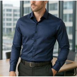 Camisa Social Masculina Slim Fit